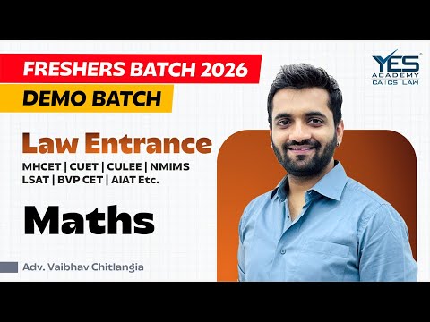 Mathematics – Adv. Vaibhav Chitlangia