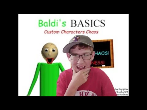 Baldi basics Custom Characters Chaos edition, baldi basics mod