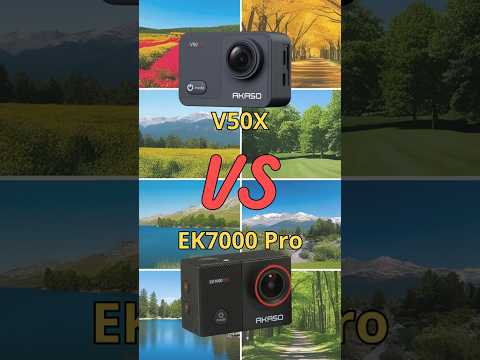 Akaso V50X vs EK7000 Pro: Which Action Camera Reigns Supreme?