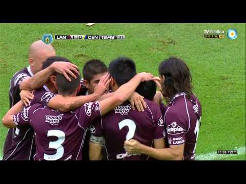 Gol de Ayala. Lanús 1 - Rosario Central 0 | Torneo Final 2014 - Fecha 10