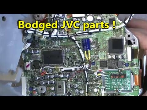 Military aircraft Vinten VHS-C VCR drive teardown