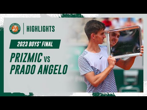 Prizmic vs Prado Angelo Boys’ Singles Final Highlights | Roland-Garros 2023