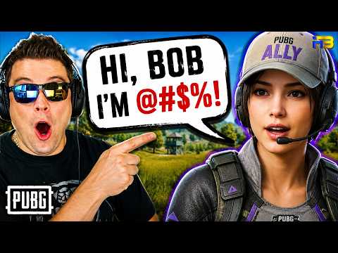 HollywoodBob — I BROKE PUBG's NEW AI TEAMMATE