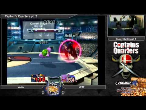 Project M | Captain's Quarters pt. 2 | Winners rd. 2| MerLn vs. Qraq