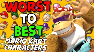 EVERY Mario Kart Character RANKED From Worst to Be