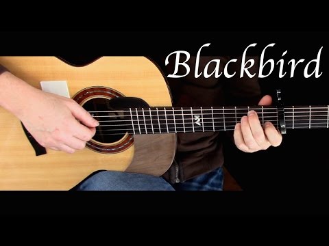 Kelly Valleau - Blackbird (The Beatles) - Fingerstyle Guitar