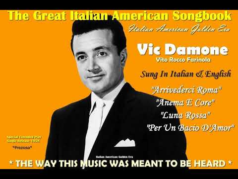 VIC DAMONE - AN ITALIAN AMERICAN MEDLEY 2 (Belli Canzoni)