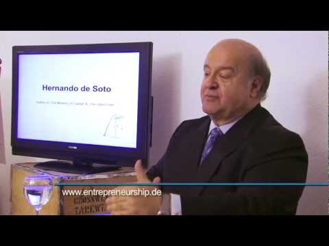 Hernando de Soto - On the financial crisis of the west