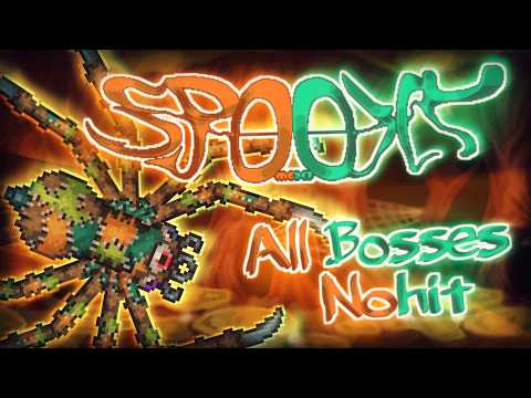 NEW UPDATE - NOHIT Spooky Mod ALL BOSSES | Halloween Special