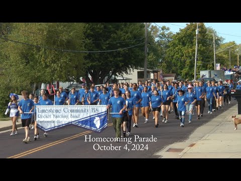 LCHS Marching Rockets - Homecoming Parade - Cheyenne - October 4, 2024