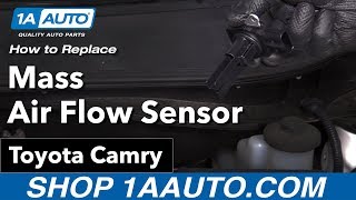How to Replace Mass Air Flow Sensor 07-11 Toyota Camry