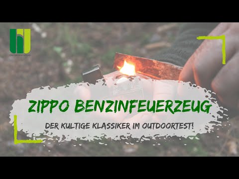 ZIPPO PETROL LIGHTER - The iconic petrol lighter in an outdoor test! Tips, tricks, and much more!