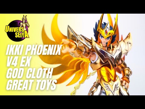 #82 REVIEW IKKI PHOENIX V4 GOD CLOTH EX GREAT TOYS Saint Cloth Myth Saint Seiya