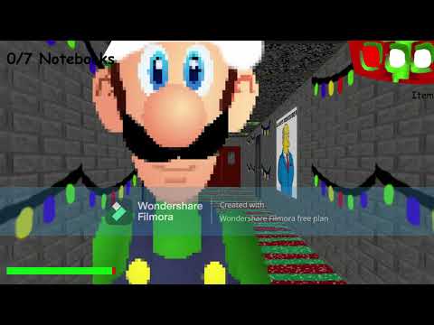 Luigi's Basics and The Beliefs of Christmas (Luigi's Basics 5) - Baldi's Basics V1.3.2 Mod
