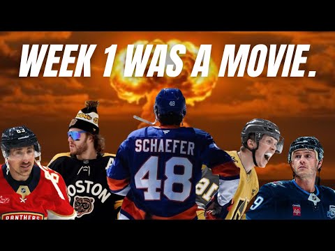 Week 1 was a MOVIE…