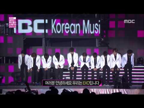 [720p] 141207 EXO-K - Moonlight & Growl ver (KOR&CHN) @ 2014 MBC Korean Music Wave in BeiJing