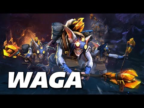 WAGA MEEPO | Dota 2 Pro Geomancer Gameplay