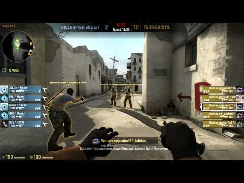 Copenhagen Wolves vs. KILLERFISH - Gaming.dk  League - de_dust2