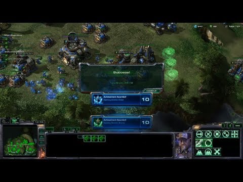 Starcraft 2 Expert Challenge Missions - OPENING GAMBIT - GOLD (5:08)