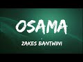 Zakes Bantwini Osama LYRICS