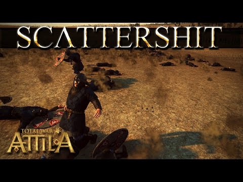 Total War Attila Mechanics - Burgundian Scattershots - Shit or the shit? - Vs Skirmishers