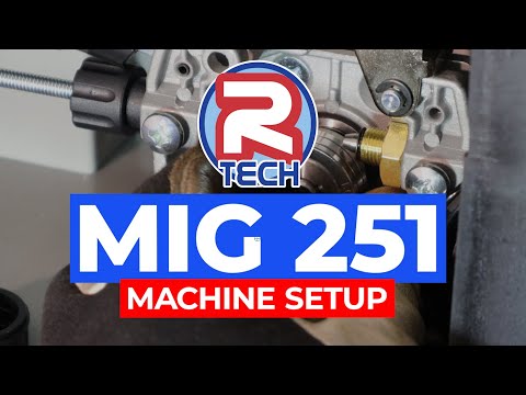 R-Tech Digital MIG 251 Welder - Machine Setup Guide