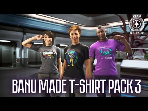 Star Citizen - BANU-MADE T-SHIRT PACK 3