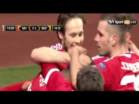 Manchester United Vs Midtjylland 2016 Europa League