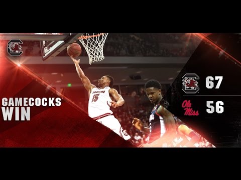 HIGHLIGHTS: Men's Basketball Defeats Ole Miss 67-56 (1/14/17)