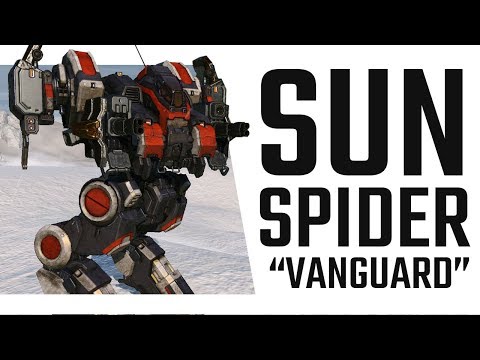 Sun Spider Hero "Vanguard" U-AC10 Build - Mechwarrior Online The Daily Dose #461