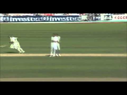Ponting run out by Flintoff