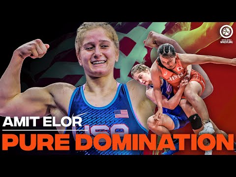 Is Amit Elor the most powerfull Women's Wrestler? - Ultimate Highlights