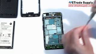 How to Take Apart/Tear Down Motorola Droid razr XT912/XT910 repair tutorial