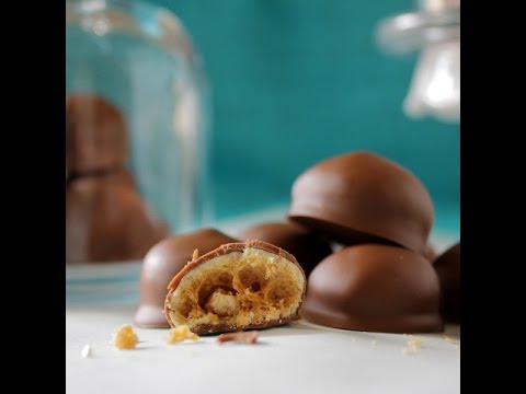 Homemade Chocolate Malt Balls (Maltesers/Whoppers)