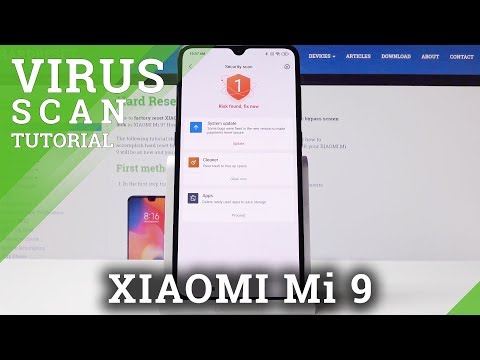How to Perform Virus Scan in XIAOMI Mi 9 - Detect Malware Infection