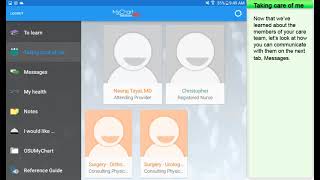 Getting started with MyChart Bedside | Ohio State Medical Center