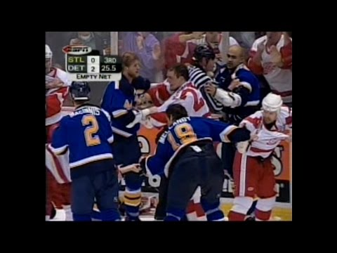 2002 Playoffs: Stl @ Det - Game 1 Highlights