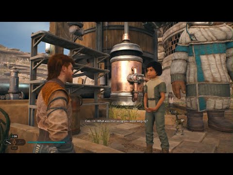 Cal asking about Ghost Star Song