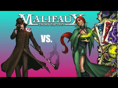 Malifaux lunch break battle report- English Ivan vs. Pandora