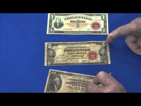 Philippine World War II Bank Notes on Display at Memphis Paper Show. VIDEO: 3:21.