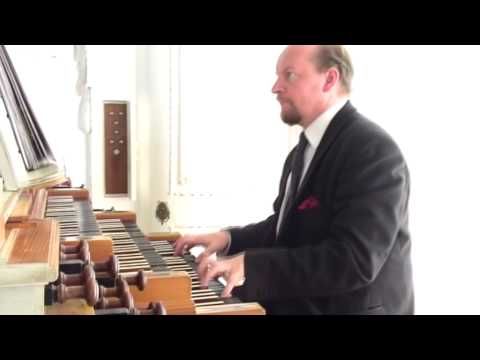 Kalevi Kiviniemi plays "Canonnade" by Claude-Bénigne Balbastre