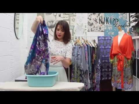 How to wash silk