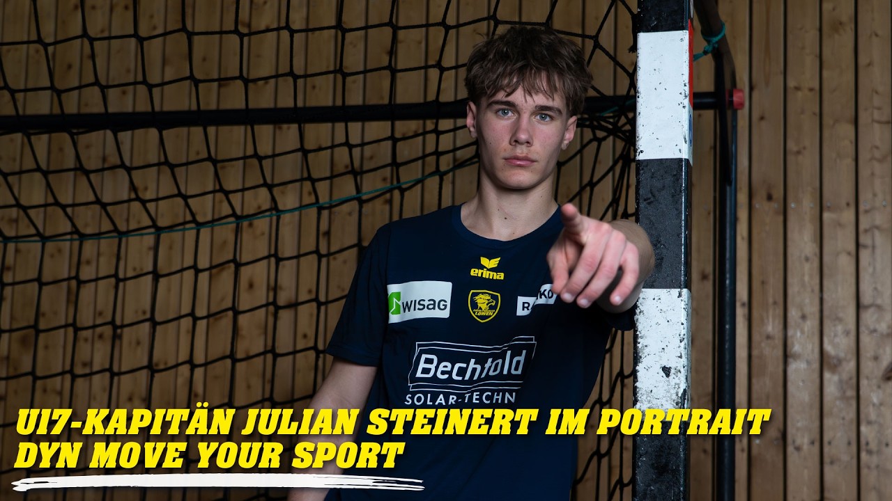 Profile of U17 captain Julian Steinert - Dyn Move Your Sport match day