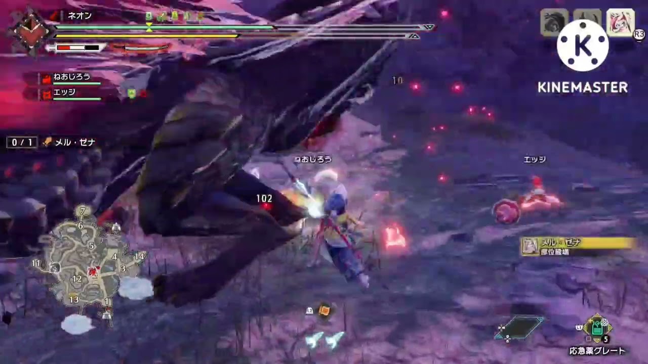 夏休みから初め、初心者なりに頑張ったプレイ【モンスターハンターサンブレイク】