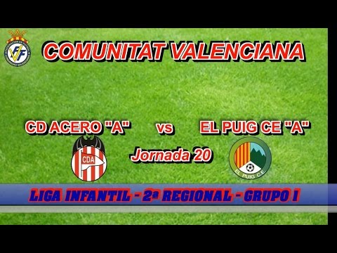 J20_Infantiles_CD Acero A (5-3) El Puig CE A_21-03-2015
