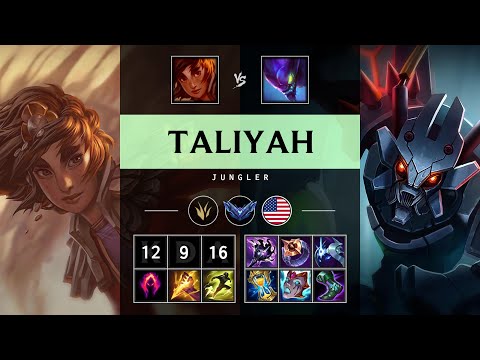 Taliyah Jungle vs Kha'Zix - NA Diamond Patch 25.15