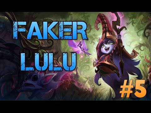 SKT T1 FAKER - Lulu - Mid Lane - vs Lissandra - Faker Pro Replays