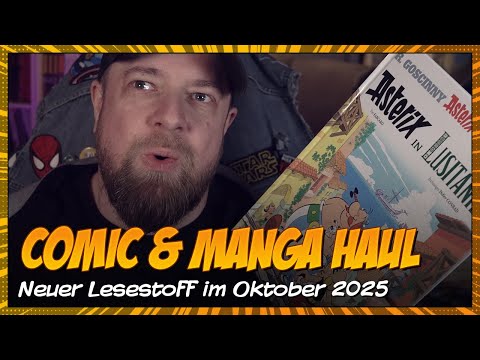 Comic und Manga Haul Oktober 2025 - mein neuer Lesestoff und meine Meinung dazu | Deutsch