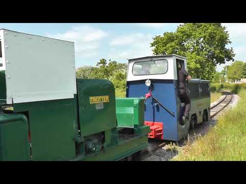 Motor rail T class locomotive.