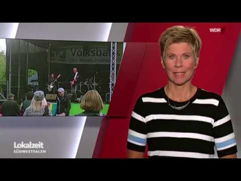 Olpe Rockt Toleranz - bunt statt braun - WDR Lokalzeit Südwestfalen vom 24.09.2018